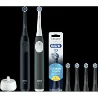 Oral-B iO 2 Doppelpack Schwarz und Grün Vorteilspack