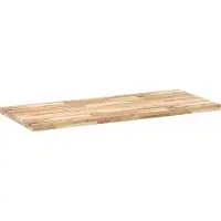 vidaXL Schreibtischplatte Unbehandelt 120x60x4 cm Massivholz Akazie
