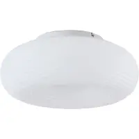 LUCANDE Smart Home Deckenlampe Bolti , dimmbar, weiß / opal, für Wohn- / Esszimmer, Kunststoff, Modern, Smart Home Deckenlampe