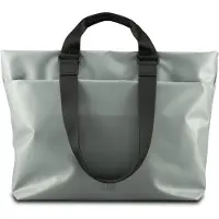 JOST Bags Jost TOLJA Shopper, hellgrau, wasserfest, mit integriertem Laptop- und Dokumentenfach