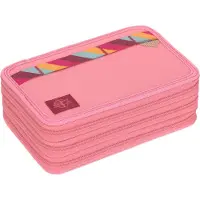 Lassig School Triple Pencil Case Unique pink