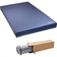 Vevor Pflegematratze, 295 kg Tragkraft, medizinische Doppelschicht-Schaumstoffmatratze, wasserdicht, für die Behandlung von Dekubitus in Pflegeheimen & der häuslichen Pflege, 2030x1067x153mm