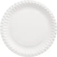 Starpak Teller, Pappe rund Ø 23 cm weiß, 12 x 50 Stück 600 Stück