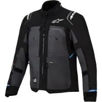Alpinestars Cusco Drystar wasserdichte Motorrad Textiljacke, schwarz/dunkelgrau, M