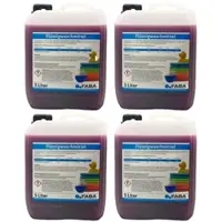 Faba Chemie 4 x 5 L Flüssigwaschmittel Konzentrat lila Universal Color