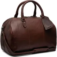 The Chesterfield Brand Reisetasche Umhängetasche Liam Travel Bag Brown braun