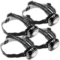 Pearl 4er-Set LED-Stirnlampen SL-101 mit COB-LED, 1 Watt