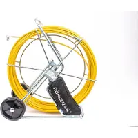 Katimex Röhrenaal, Durchmesser 11 mm, 120 m, mit Servicetasche und Zubehör