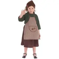 Creaciones Llopis Castañera Herbst Lux Mädchenkostüm