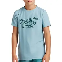 Protest Schwimmshirt Jungen PRTCaptain JR Surf Kurzarm Tourmaline Blue-Größe 176