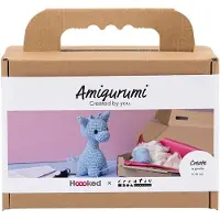 Creativ Company Hobby-Set Amigurumi, Giraffe, hellblau, 1 Box