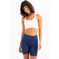 Justever Sport-BH für Damen, leicht stützend, mit herausnehmbaren Cups und Rückendetail, weiß - Surge