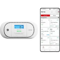 X-Sense XC01-M Smart Kohlenmonoxiddetektor - Link+ Pro Serie - Figaro-Sensor - LCD display - CO-melder - mit App