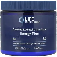 Life Extension Kreatin & Acetyl-L-Carnitin Energy Plus 233 g