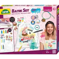 Simm Batik Crazy & Lazy Set, Bastelset für Kinder, 8 Jahr(e), Mehrfarbig