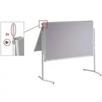 MAUL Sterngriff-Schrauben Moderationstafel MAULpro, klappbar