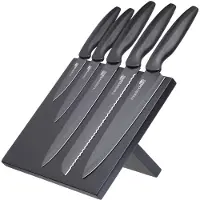 Masterclass Mcknb55 Küchenmesser 5 Einheiten Schwarz Schwarz One Size