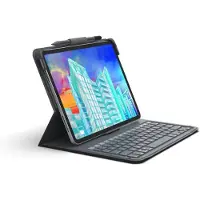 Zagg Messenger Folio 2 Tastaturhülle für das Apple iPad 11 (2025) 11 Zoll A16 / iPad 10 (2022) 10.9 Zoll - QWERTZ / DE - Schwarz