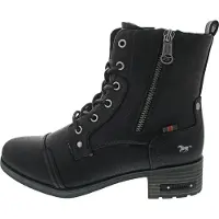 Mustang Shoes Schnürstiefelette "Shoes Stiefelette Lederimitat"