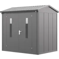 PRIMEYARD 228 x 180 cm Gerätehaus, anthrazit - (GFPV00918)