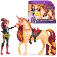 Unicorn Academy International B.V. Unicorn Academy Small Doll & Unicorn Valentina & Cin