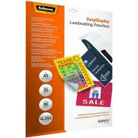 Fellowes Admire A3-Laminierfolien EasyDisplay Laminierhülle