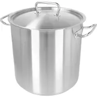 Demeyere Suppentopf Classic Pro 3 mit Deckel Silber 28 cm