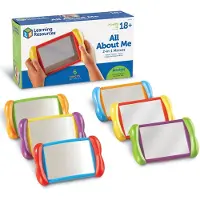 Learning Resources All About Me 2-in-1-Spiegel, 6-teilig