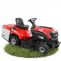 HECHT Aufsitzmäher Benzin Rasentraktor 5386 | 86 cm Schnittbreite 8,8 kW / 11,96 PS | CVT-Automatik | 250 L Fangkorb