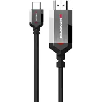 Monster Cable Cable USB C Vers HDMI Essentials UHD 4k Hdr 60hz 2m