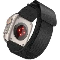 Forcell Strap F-DESIGN FA05 nylon strap for APPLE Watch 42 / 44 / 45 / 49 mm black