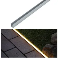 Paulmann Plug & Shine LED Strip Profil Warmweiß Aluminiumprofil