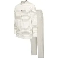 Cappuccino Italia Pyjama Siena Pyjama Grau