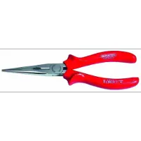 Bernstein Bernstein-Werkzeugfabrik Steinrücke 13-917 VDE, Spitzzange, 2,5 mm, Schutz vor elektrostatischer Entladung (ESD), Stahl, Rot, 20,5 cm