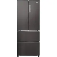 Haier HFR3718DNMD, 402 l, SN-T, 6 kg/24h, D, Fresh Zone Fach, Anthrazit