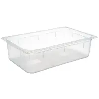 Aps GN 1/1 Behälter, aus Polypropylen, Bruchsichere Gastronomiebehälter für den professionellen Einsatz, Tiefe: 15 cm, 19,5 L