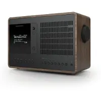 Revo SuperConnect – Hybrid-Tischradio – DAB+/UKW, Internetradio und Spotify Connect – WLAN und Bluetooth mit aptX-Unterstützung – Walnuss/Schwarz