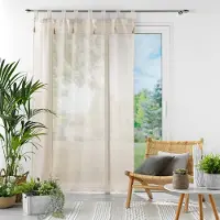 Douceur D`Interieur Douceur d’Intérieur Gardine in beige | Gr.: onesize
