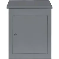 MonsterShop Anti-Diebstahl Paketkasten - Grau