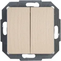 Kopp 618539084 Milano Ahorn Serien-Schalter