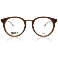 HUGO BOSS BOSS 0947 49/20/140 Marmorbraun Acetat Damenbrille BOSS 0947
