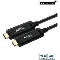 Microconnect USB3.1CC10OP, 10 m, USB C, USB C, Schwarz