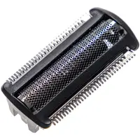 VHBW Ersatz-Scherkopf kompatibel mit Philips BodyGroom S3000 BG30xx, BG3010 Elektrorasierer, Schwarz Silber