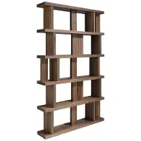 Angel Cerdá Regal 3023 in Walnuss – (B)120 x (H)195 x (T)23 cm | Gr.: onesize
