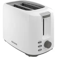 Aiwa ABT-700 Toaster, 750W, 7 Bräunungsstufen, Auftau- und Aufwärmfunktion