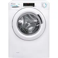 Candy CS1410TXME/FR Bullauge-Waschmaschine – 10 kg – Induktion – Dampf – 1400 U/min – – Schnellprogramm – Weiß