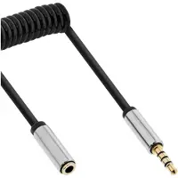 InLine Slim Audio Spiralkabel