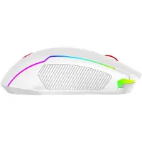 Redragon M914W-RGB NIX, RF Wireless + Bluetooth + USB Type-C, Weiß