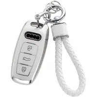 INF Autoschlüsselhülle mit Schlüsselanhänger Audi D