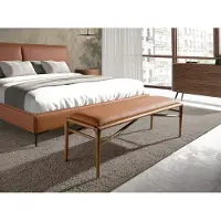 Angel Cerdá Bank 5112 in Braun / Walnuss – (B)130 x (H)40 x (T)43 cm | Gr.: onesize